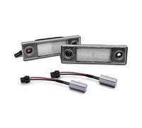 WPHLYZ Number Plate Light For For Cruze 2011-2015 For Spark 2016-2022 2Pcs White LED Number License Plate Light OEM 95270497