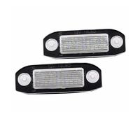 WPHLYZ Rear Number Plate Light 2Pcs Car LED License Plate Number Light For Volvo For C70 For S80 For V70 For S60 For V50 For XC90 With Built-in Controller Error Free License Plate