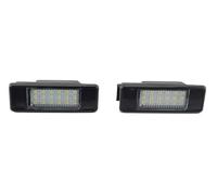 WPHLYZ Rear Number Plate Light Car LED License Number Lamp For Citroen For C5 For C6 For SEDAN 2001 2002 2003 2004 2005 2006 2007 2008 2009 2010 2011 2012 Error Free License Plate(Pair)