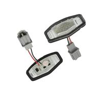 WPHLYZ Rear Number Plate Light Car LED Number License Plate Light Lamp For City For MK4 2002 2003 2004 2005 2006 2007 2008 Error Free License Plate