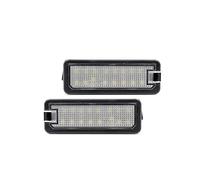 WPHLYZ Rear Number Plate Light Car LED White License Plate Light For VW For Beetle For Polo For Scirocco For EOS 2011 2012 2013 Error Free License Plate