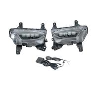 WPHLYZ Side Mirror Light Dynamic 2Piece LED Front Bumper Lamps For For Equinox 2022 Turn Signal 3 Colors Streamer White Blue