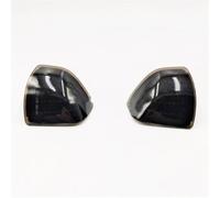 WPHLYZ Side Mirror Light Dynamic For Dodge For Ram 1500 2500 3500 1 Set Front Mirror Turn Signal Light Clear Smoke Lens Amber LED Side Mirror Turn Signal Lights(Smoke Dynamic)