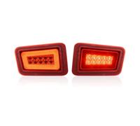 WPHLYZ TailLight For Hummer For H2 SUV 2003 2004 2005 2006 2007 2008 2009 Led Taillights Assy Kit Turn Signal Tail Brake Reversing Backup Lamp Car Rear Bumper Fog Light(Red Bumper Light)
