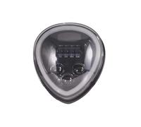 WPHLYZ Yamaha XV1900 Motorcycle LED Headlight 2006-2017 White Clear Plastic Lens Waterproof, Shockproof, Dustproof 12V Front Head Lights Assembly