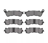 WPHYGMK Motorcycle replacement parts Sintered Brake Pad Set for 2018-2024 for Honda for GL1800 for GOLDWING Front Rear 3 Pair Easy repairs