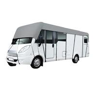 WPJBDS Motorhome Top Covers Waterproof Caravan Roof Cover, Motorhome Protective Roof Protection Cover for Universal RV Caravan Camper Travel, 210D Oxford Cloth,7.5x3.3m/24.6x10.8ft