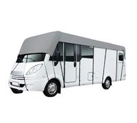 WPJBDS Motorhome Top Covers Waterproof Caravan Roof Cover, Motorhome Protective Roof Protection Cover for Universal RV Caravan Camper Travel, 210D Oxford Cloth,8.5x3.3m/27.9x10.8ft