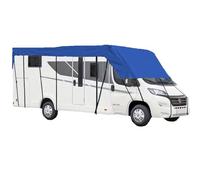 WPJBDS Universal RV Caravan Cover, Waterproof 210D Oxford Cloth Motorhome Top Covers, UV Protection Breathable Motorhome Protection Tarpaulin with Straps for Camper Travel