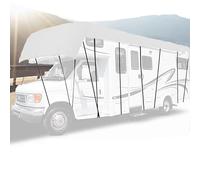 WPJBDS Waterproof Caravan Top Cover, 210D Oxford Cloth Motorhome Top Cover Roof Protection for Universal RV Caravan Roof Cover, Breathable Frost UV Protection Tarpaulin