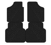 WPJOLOAAX 4 Pcs Car Floor Mats, for Renault Captur II I/Captur E-Tech 2.Gen/1.gen 2013 2014 2015-2025 Front Rear Heel Pad Backing Carpet Anti Slip & Fit Car Mat All-Weather Car Carpet Easy to Clean,B