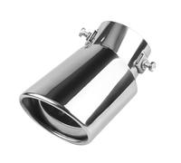 WPJOLOAAX Exhaust Tail Pipe Muffler Tip, for Toyota RAV 4 2009-2013 Tailpipe Trim Finisher Rear Silencer End Cover Stainless Steel Car Accessories Item