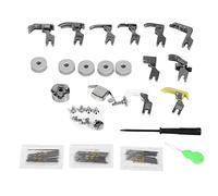 WPKD BLUEIY 17 Pcs/Set Industrial Sewing Machine Parts,Sewing Machine Accessories with a Case,Presser Foot Set,for Most Industrial Flat Sewing Machines(250g)