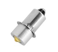 WPKD BLUEIY 1Pcs P13.5S 3V Led Flashlight Bulb,3W Led Bulb,Luminous Flux 160LM,Metal Conversion Bulbs for for Headlamp Flashlight Torch Lights(23x9mm,8g)