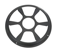 WPKD BLUEIY Car Audio Speaker Cover Protector Black Iron Resistant Durable Subwoofer Grille Guard for Car Door Speakers Home Audio Systems Easy Installation with 4 Screw Holes (10 Inch)