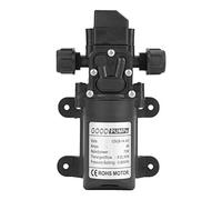 WPKD BLUEIY DC 12V Diaphragm Water Pump,Diaphragm Pump,0.9Mpa,0.1-6L/min,70W High Pressure Self Priming Water Pump,for RV Camping Shower Garden Washing Car(640g)