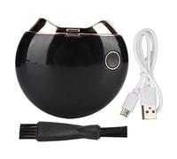 WPKD BLUEIY Electric Nail Clipper,3 in 1 Automatic Nail Trimmer Cutter,500mAh Lithium Battery,ABS Prevent Splatter with USB Cable and Brush for Seniors Adults Kids (Black)