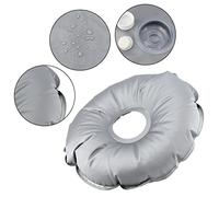 WPKD BLUEIY Feather Flag Base Weight Bag,Outdoor Umbrella Feather Flag Base Weight Bag,Foldable Round PVC Material,with Water Bags,for Parasol Stand,Beach Umbrella (Hold 7kg of Water)
