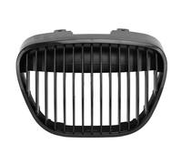 WPKD BLUEIY Front Central Badgeless Grill Black 6L0853651D Front Bumper Center Grille Cover Replacement for Seat Cordoba 6L 2002 to 2009