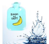 WPKD BLUEIY PVC Cute Cartoon Pattern Hot Water Bottle Bag, Hand Warmer for Anti Cold Therapy, Green, 1.5 L, Ideal for Home & Kitchen Use