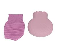 WPKD BLUEIY Silicone Hot Water Bottle Bag, Explosionproof 245ml with Knit Cover, Warm Water Bag for Family Life, Purple