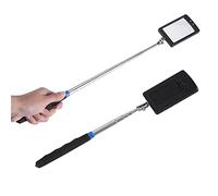 WPKD BLUEIY Telescoping Inspection Mirror,LED Lighted Inspection Mirror,360° Adjustable Square Extend Tool,for Mechanic Checking Vehicle,Car