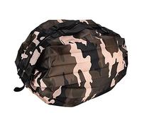 WPKD BLUEIY Waterproof Log Carry Bag, Portable Dual Use Wax Canvas Firewood Carrier Tote, Large Capacity Storage Organizer, Fireproof Document Pouch, Camouflage Green