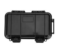 WPKD BLUEIY Weatherproof Hard Case,Waterproof Shockproof Box,Dry Storage Case,Shockproof Waterproof ABS Material Sealed Box for Outdoor Gear Camera Storage Boxes (6.3 * 3.5 * 1.7 inch,187g)