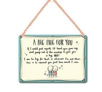 WPL A Big Hug For You - Gift Tin Sign Plaque