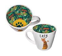 WPL Gifts Easy Tiger There Coffee Tea Mug Inside Out 250ml