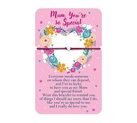 WPL Gifts Heartwarmers Sentiment Cord Bracelet - Mum