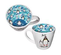 WPL Gifts Just Chillin' Coffee Tea Mug Inside Out 250ml