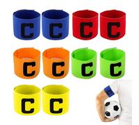 WPNCYK 10pcs Captains Armband, Captains Armband Kids, Kids Captain Armband Football, Football Captain'S Armbands, Kids Captain Armband For Youth Adult Junior Sport Hockey Rugby Netball