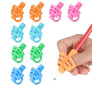 WPNCYK 10PCS Pencil Grips for Children,pencil Grips,pen Grips,Soft Silicone Corrector Writing Tool,Comfortable Grip and Durability,Suitable for Kids Students Toddlers Preschoolers.