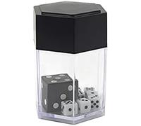 Wpppan Black Dice Bomb Magic Tricks Explode Explosion Dice Magic Props for Magicians Close up Street Illusions Gimmicks Mentalism Novelty Funny Toy,Toys and Games,Magic Kits and Accessories