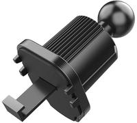Wpppan Black Universal Mobile Bracket Clip, Air Vent Clip For Most Car Phone Holder Cellphone Holder Mount Vent Grip With Joint Ball Dia 17mm Air For Car Phone Mount Automobile Accessories