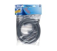 Wpro (2.5 m) Straight - Angled/Accessories/TVS258 Washing Machine Drain Hose for Washing Machines and Dishwashers/Universal Length 2.0 M