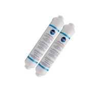 Wpro 2 x Universal Filters for American-Style Fridges: Samsung, LG, Whirlpool, Daewoo and Haier (POTABLE_WATER_FILTER, Filter, 0.1 kg, USC100/1, EU Verordnung (EG) Nr. 1935/2004)