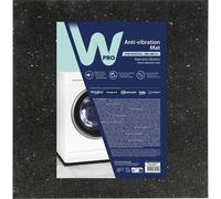 WPRO ANT100 - Tapis anti-vibration pour lave-linge - 60x60cm