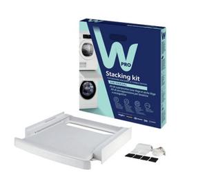 Wpro Universal Sks101 C00378975 Washing Machine Dryer Stacking Kit With Shelf 60Cm X 60Cm