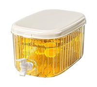 Wpsagek 5.5L Drinks Dispenser with Tap, Fridge Drinks Dispenser, Plastices Water Dispenser with Leak Proof Spigot, for Iced Tea Lemonade Cocktails