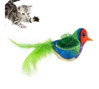 Wpsagek Chirping Cat Toy - Flapping Wings Chirping Super Soft - Automatic Cat Toy,for Mental Stimulation Physical Exercise Boredom Relief Indoor Kitten Exercise Birthday Christmas Easter Home