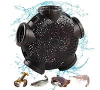 Wpsagek EEL Trap - 5 Holes Lobster Shrimp Trap - Saltwater Resistant Easy To Apply Portable Lightweight Lobster Shrimp Trap Crayfish Traps For Crab