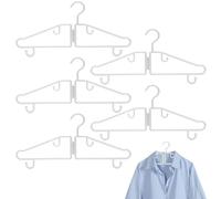 Wpsagek Folding Clothes Hangers | Trouser Hangers | Laundry Hanger, Shirt Hangers, Portable Closet Hanger for Coats, Suits, Dress, Clothes