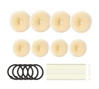 Wpsagek Hair Bun Maker,Donut Styling Hair Bun Maker Tools | Hair Accessories, Hair Donut Bun Making Tool for Dancer Ballet Women, Girls