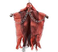 Wpsagek Halloween Decorations Hanging Skeleton Ghost With Scary Sounds, Scary Grim Reapers With Simulation Iron Chain For Indoor Outdoor Haunted House Garden Decoration