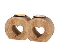 Wpsagek Heart Candle Holder - Decorative Candle Stand - Wooden Tea Light Candle Holders, Holders, Candlestick Stand for Wedding Party