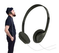 Wpsagek Retro Over-Ear Headphone Wired,Lightweight Earphones | Style Wired Stereo Headphone, Lightweight Vintage Feelings Underwire Earphone for Walkman