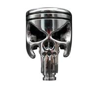 Wpsagek Skull Gear Shift Knob, Skull Shifter Head Replacement Knob, Skeleton Head Style Car Gear Stick Shift Head Fit Most Manual Automatic Transmissions
