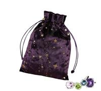 Wpsagek Tarot Drawstring Pouch | Storage Bag & Tarot Pouch with Drawstring | Exquisite Oracle Cards Jewelry Bags, Multifunctional, for Runes, Oracle Cards, for Tarot Enthusiasts
